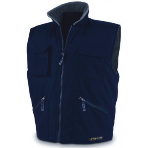 COLETE C/FORRO POLAR AZUL 288-VPA * COLETE C/FORRO POLAR AZUL 288-VPA *